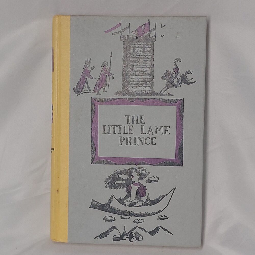 Vtg 1956 Hardcover Edition "The Little Lame Prince & The Adventures of Brownie"